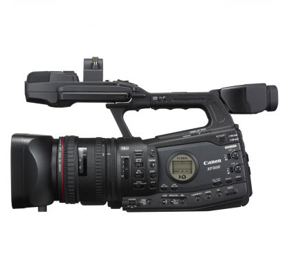 CANON XF300 Digital Camcorder - 10.2 cm (4") LCD - CMOS - Full HD LeftMaximum
