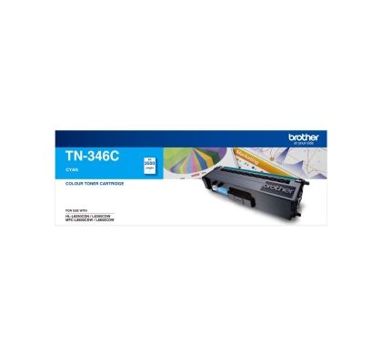 BROTHER TN-346C Toner Cartridge - Cyan