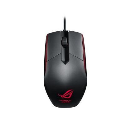 ASUS ROG Sica Mouse - Optical - Cable - Steel Grey