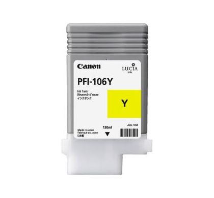 CANON Lucia EX PFI-106 Y Ink Cartridge - Yellow