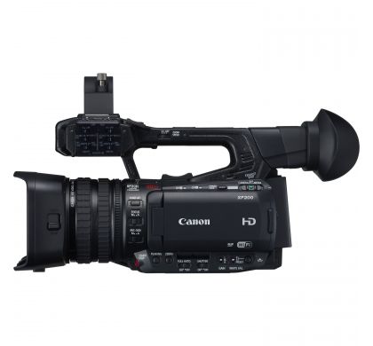 CANON XF200 Digital Camcorder - 8.9 cm (3.5") OLED - HD CMOS - Full HD LeftMaximum