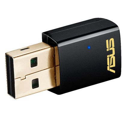 ASUS USB-AC51 IEEE 802.11ac - Wi-Fi Adapter for Desktop Computer/Notebook LeftMaximum