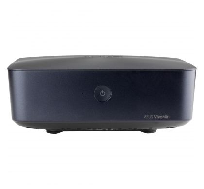 ASUS VivoMini UN65H-M002M Desktop Computer - Intel Core i5 i5-6200U 2.30 GHz - Mini PC - Midnight Blue FrontMaximum