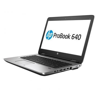 HP ProBook 640 G2 35.6 cm (14") Notebook - Intel Core i5 i5-6200U Dual-core (2 Core) 2.30 GHz LeftMaximum