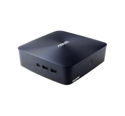 ASUS VivoMini UN45H-D-M010M Desktop Computer - Intel Pentium N3700 1.60 GHz - Mini PC - Midnight Blue