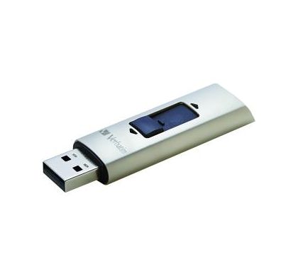VERBATIM Store 'n' Go Vx400 256 GB USB 3.0 Flash Drive - Silver - 1 Pack