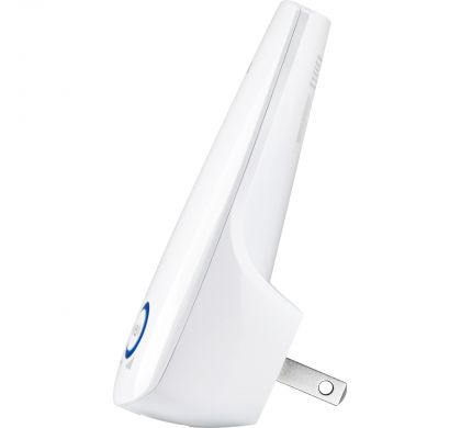 TP-LINK TL-WA850RE IEEE 802.11n 300 Mbit/s Wireless Range Extender - ISM Band LeftMaximum