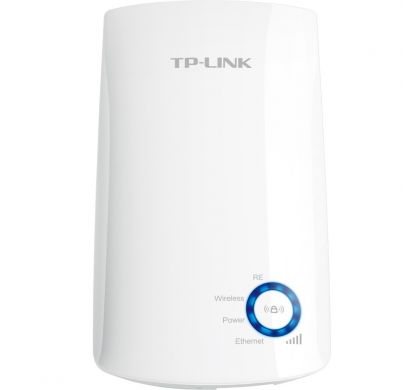 TP-LINK TL-WA850RE IEEE 802.11n 300 Mbit/s Wireless Range Extender - ISM Band FrontMaximum