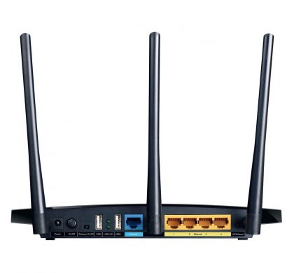 TP-LINK Archer C7 IEEE 802.11ac Ethernet Wireless Router RearMaximum