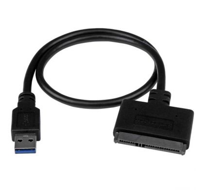 STARTECH .com SATA/USB Data Transfer Cable for Hard Drive, Solid State Drive, Notebook - 1 Pack