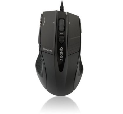 GIGABYTE M8000X Mouse - Laser - Cable - 7 Button(s) - Black - Retail