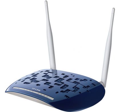 TP-LINK TD-W8960N IEEE 802.11n  Modem/Wireless Router LeftMaximum