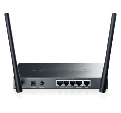 TP-LINK SafeStream TL-ER604W IEEE 802.11n  Wireless Router RearMaximum