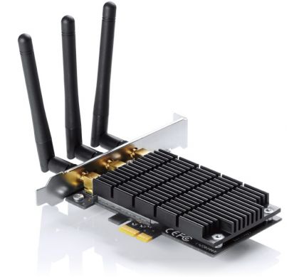 TP-LINK Archer Archer T9E IEEE 802.11ac - Wi-Fi Adapter for Desktop Computer LeftMaximum