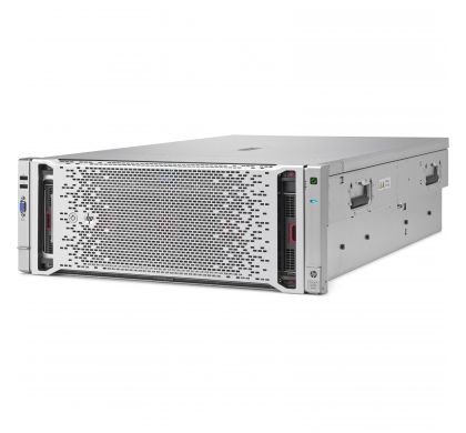 HPE HP ProLiant DL580 G9 4U Rack Server - 4 x Intel Xeon E7-4850 v3 Tetradeca-core (14 Core) 2.20 GHz LeftMaximum