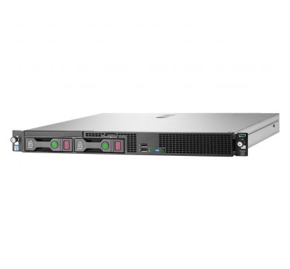 HPE HP ProLiant DL20 G9 1U Rack Server - 1 x Intel Xeon E3-1240 v5 Quad-core (4 Core) 3.50 GHz LeftMaximum