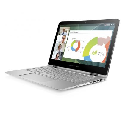 HP Spectre Pro x360 G2 Tablet PC - 33.8 cm (13.3") - BrightView - Wireless LAN - Intel Core i5 (6th Gen) i5-6200U Dual-core (2 Core) 2.30 GHz LeftMaximum