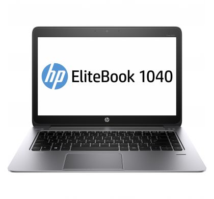 HP EliteBook Folio 1040 G3 35.6 cm (14") Ultrabook - Intel Core i7 (6th Gen) i7-6600U Dual-core (2 Core) 2.60 GHz FrontMaximum