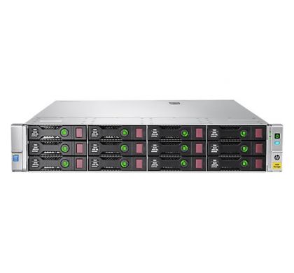 HPE HP StoreEasy 1650 28 x Total Bays SAN/NAS Server - 2U - Rack-mountable FrontMaximum