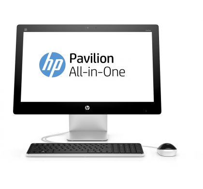 HP Pavilion 23-q100 23-q106a All-in-One Computer - AMD A-Series A6-7310 2 GHz - Desktop - Blizzard White