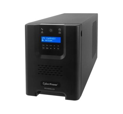 CYBERPOWER Professional Tower PR1000ELCD Line-interactive UPS - 1000 VA/900 WTower