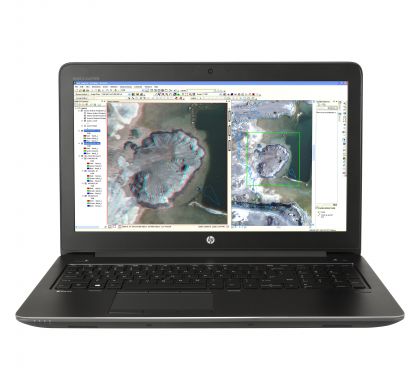HP ZBook 15 G3 39.6 cm (15.6") Mobile Workstation - Intel Core i7 (6th Gen) i7-6820HQ Quad-core (4 Core) 2.70 GHz - Space Silver FrontMaximum