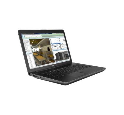 HP ZBook 17 G3 43.9 cm (17.3") (In-plane Switching (IPS) Technology) Mobile Workstation - Intel Core i7 (6th Gen) i7-6700HQ Quad-core (4 Core) 2.60 GHz - Space Silver