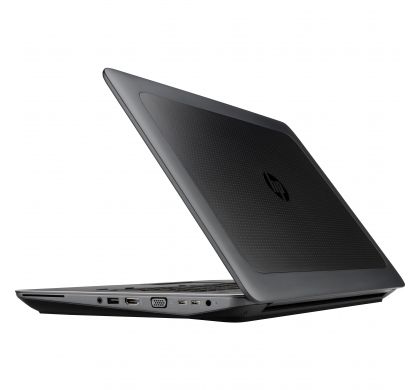 HP ZBook 17 G3 43.9 cm (17.3") (In-plane Switching (IPS) Technology) Mobile Workstation - Intel Core i7 (6th Gen) i7-6820HQ Quad-core (4 Core) 2.70 GHz - Space Silver RearMaximum