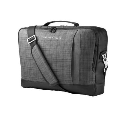 HP Carrying Case (Briefcase) for 39.6 cm (15.6") Notebook - Black, Grey