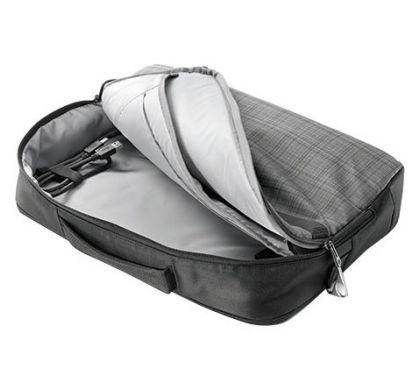 HP Carrying Case (Briefcase) for 39.6 cm (15.6") Notebook - Black, Grey TopMaximum