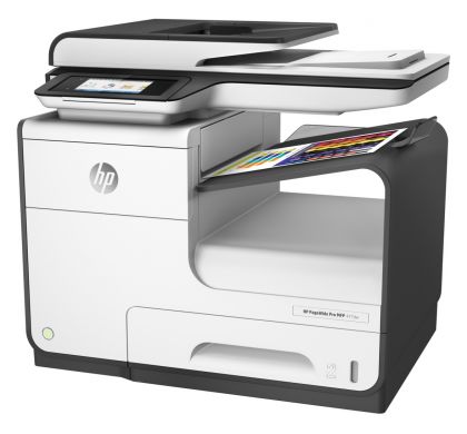HP PageWide Pro 477dw Page Wide Array Multifunction Printer - Colour - Plain Paper Print - Desktop LeftMaximum