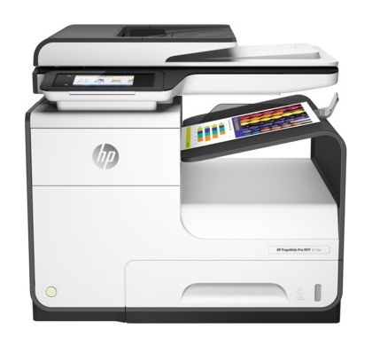 HP PageWide Pro 477dw Page Wide Array Multifunction Printer - Colour - Plain Paper Print - Desktop FrontMaximum