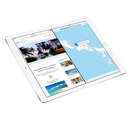 APPLE iPad Pro 32 GB Tablet - 24.6 cm (9.7") - Retina Display, In-plane Switching (IPS) Technology - Wireless LAN -  A9X Dual-core (2 Core) - Silver TopMaximum