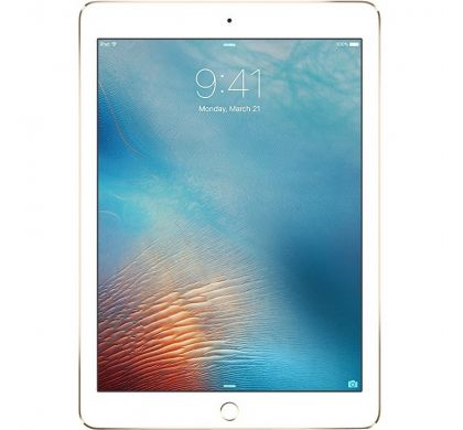 APPLE iPad Pro 32 GB Tablet - 24.6 cm (9.7") - Retina Display, In-plane Switching (IPS) Technology - Wireless LAN -  A9X Dual-core (2 Core) - Gold FrontMaximum