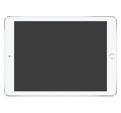 APPLE iPad Pro 128 GB Tablet - 24.6 cm (9.7") - Retina Display - Wireless LAN -  A9X - Silver FrontMaximum