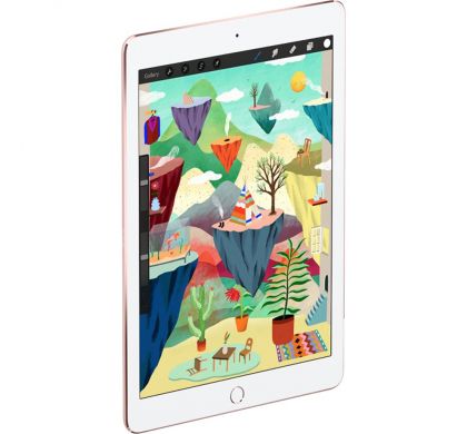 APPLE iPad Pro 128 GB Tablet - 24.6 cm (9.7") - Retina Display - Wireless LAN -  A9X Dual-core (2 Core) - Rose Gold RightMaximum
