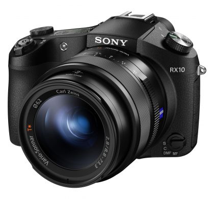 SONY Cyber-shot DSC-RX10 20.2 Megapixel Bridge Camera LeftMaximum