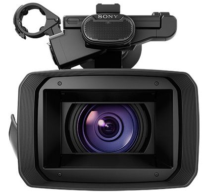SONY Handycam FDR-AX1 Digital Camcorder - 8.9 cm (3.5") LCD - Exmor R CMOS - 4K, Full HD - Black FrontMaximum