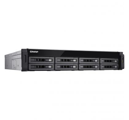 QNAP Turbo NAS TS-EC880U-E3-4GE-R2 8 x Total Bays SAN/NAS Server - 2U - Rack-mountable RightMaximum