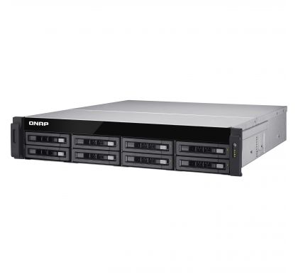 QNAP Turbo NAS TS-EC880U-E3-4GE-R2 8 x Total Bays SAN/NAS Server - 2U - Rack-mountable TopMaximum