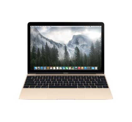 APPLE MacBook MLHE2X/A 30.5 cm (12") (Retina Display, In-plane Switching (IPS) Technology) Notebook - Intel Core M Dual-core (2 Core) 1.10 GHz - Gold