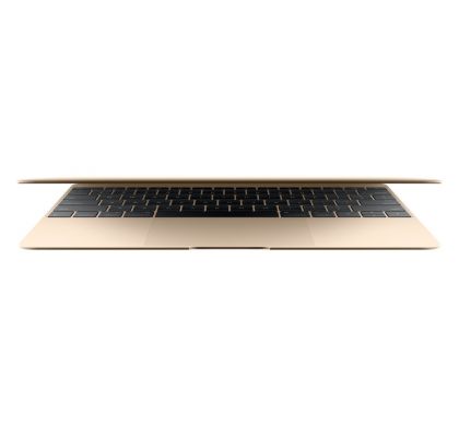 APPLE MacBook MLHE2X/A 30.5 cm (12") (Retina Display, In-plane Switching (IPS) Technology) Notebook - Intel Core M Dual-core (2 Core) 1.10 GHz - Gold FrontMaximum