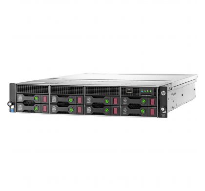 HPE HP ProLiant DL80 G9 2U Rack Server - 1 x Intel Xeon E5-2609 v4 Octa-core (8 Core) 1.70 GHz LeftMaximum