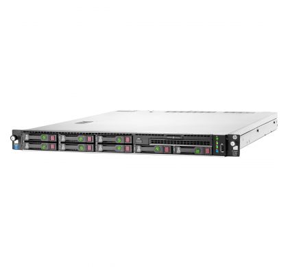 HPE HP ProLiant DL120 G9 1U Rack Server - 1 x Intel Xeon E5-2630 v4 Deca-core (10 Core) 2.20 GHz LeftMaximum