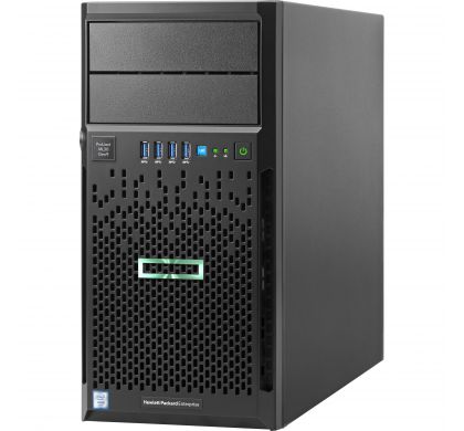 HPE HP ProLiant ML30 G9 4U Micro Tower Server - 1 x Intel Xeon E3-1220 v5 Quad-core (4 Core) 3 GHz LeftMaximum