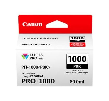 CANON LUCIA PRO PFI-1000 PBK Ink Cartridge - Photo Black