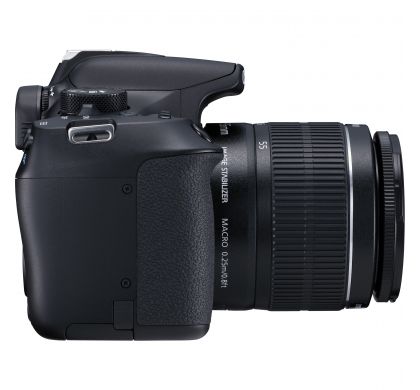 CANON EOS 1300D 18 Megapixel Digital SLR Camera with Lens - 18 mm - 55 mm - Black RightMaximum