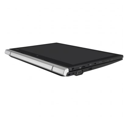 TOSHIBA Portege Z20t-C 31.8 cm (12.5") Touchscreen (In-plane Switching (IPS) Technology) 2 in 1 Ultrabook - Intel Core M (6th Gen) m7-6Y75 Dual-core (2 Core) 1.20 GHz - Hybrid - Graphite Black Metallic RightMaximum