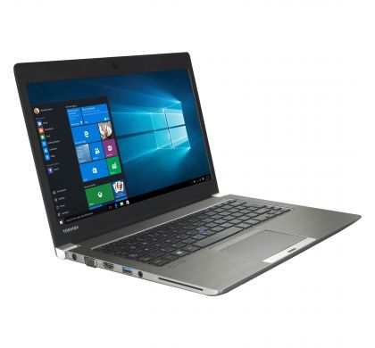 TOSHIBA Portege Z30-C 33.8 cm (13.3") Ultrabook - Intel Core i5 (6th Gen) i5-6200U Dual-core (2 Core) 2.30 GHz - Cosmo Silver with Hairline RightMaximum