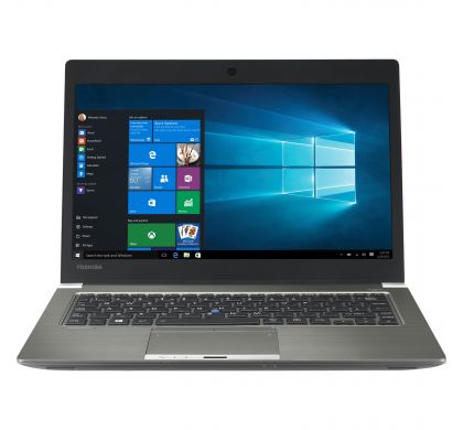 TOSHIBA Portege Z30-C 33.8 cm (13.3") Ultrabook - Intel Core i5 (6th Gen) i5-6200U Dual-core (2 Core) 2.30 GHz - Cosmo Silver with Hairline FrontMaximum